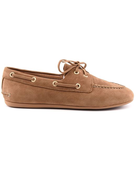 Sperry Top-Sider Brown Slim Boat Leather Shoes