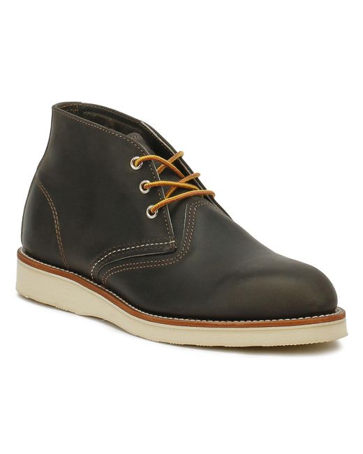 red wing chukka charcoal