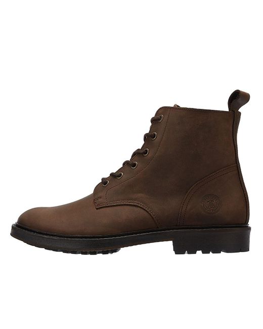 Barbour Brown Heyford Choco Men's Boots for men