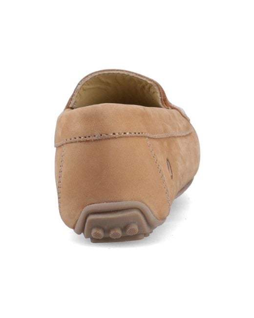 Sperry Top-Sider Natural Tubarao Slip On Nubuck Moccasins Shoes