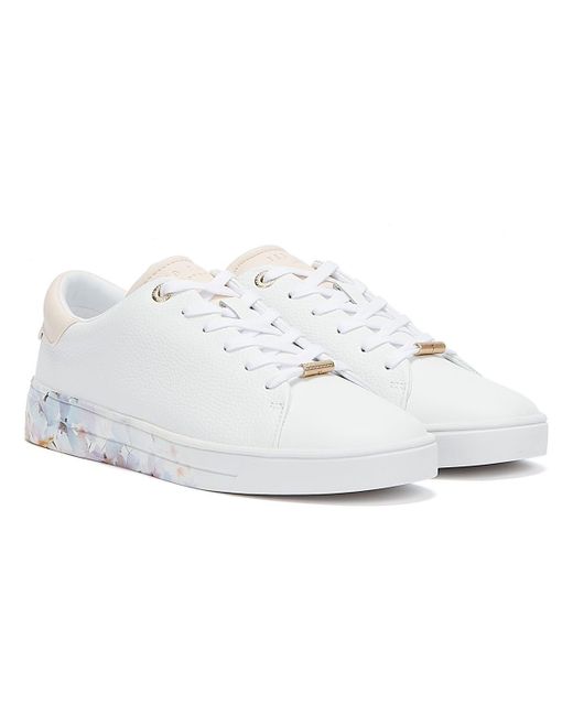 Ted Baker White Sanzap Weisse Sneakers