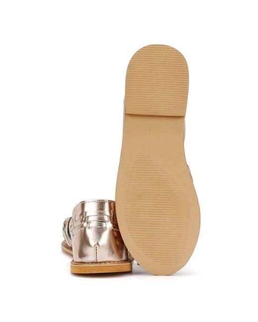 Tower London Brown Tower London Hurache Leather Metallic Shoes