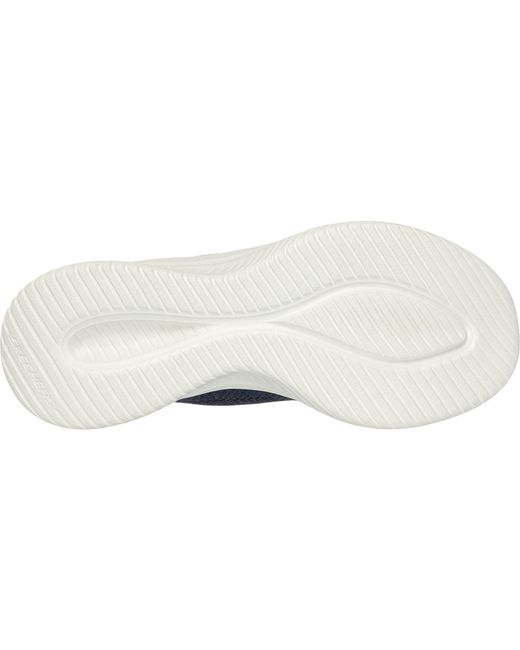 Skechers Blue Ultra Flex 3.0 Easy Step 150178-Nvlv/ Lace Up Shoes