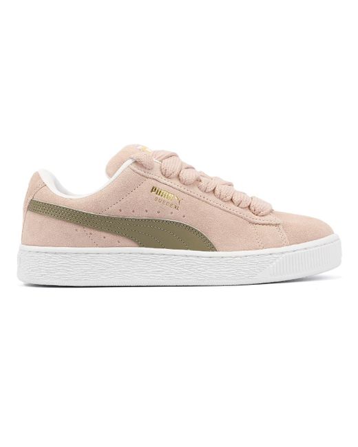 PUMA Pink Suede XL Sneaker Aus Wildleder In Rosa - EUR 40.5