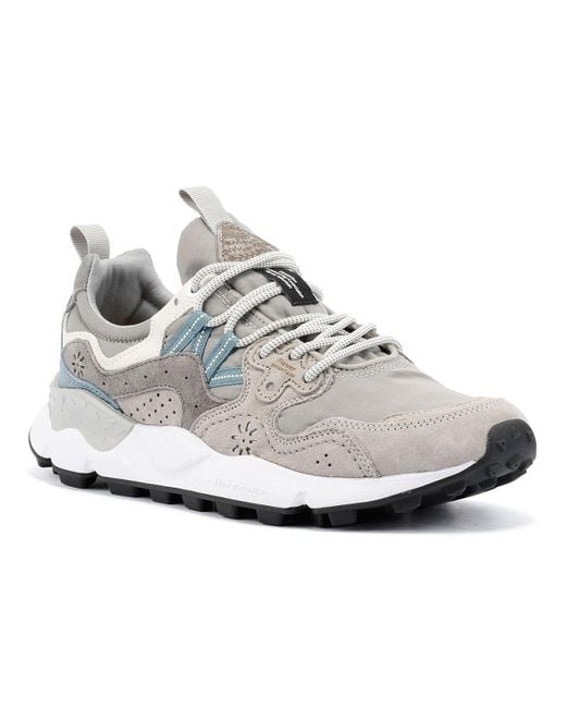 Flower Mountain White Yamano 3 Trainers