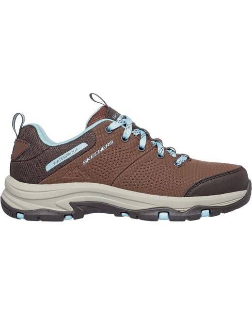 Skechers Brown Trego Trail Destiny Hiking Trainers