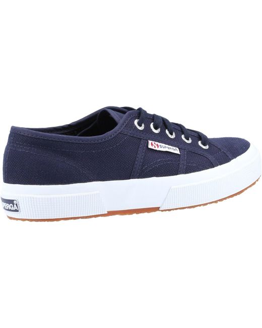 Superga Blue 2750 Cotu Classic 100% Cotton Trainers