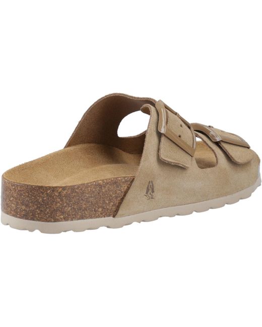 Hush Puppies Brown Blaire Suede Sandals