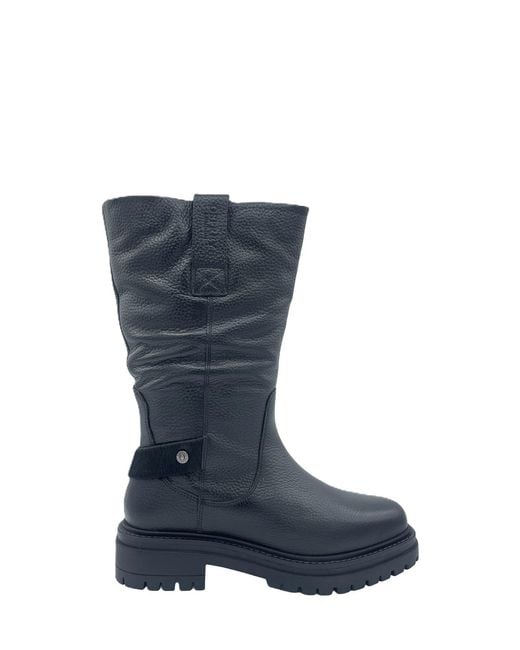 Osprey Blue The Gabarron Leather Boots