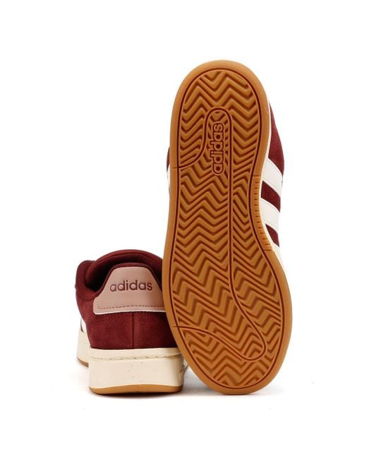 Adidas Purple Grand Court Alpha 00S Burgundy/ Trainers