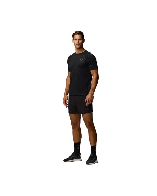 Castore Black Adapt Training T-Shirt Polyester Activewear T-Shirts for men