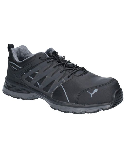 PUMA Black Velocity 2.0 Lace Up Safety Shoe for men
