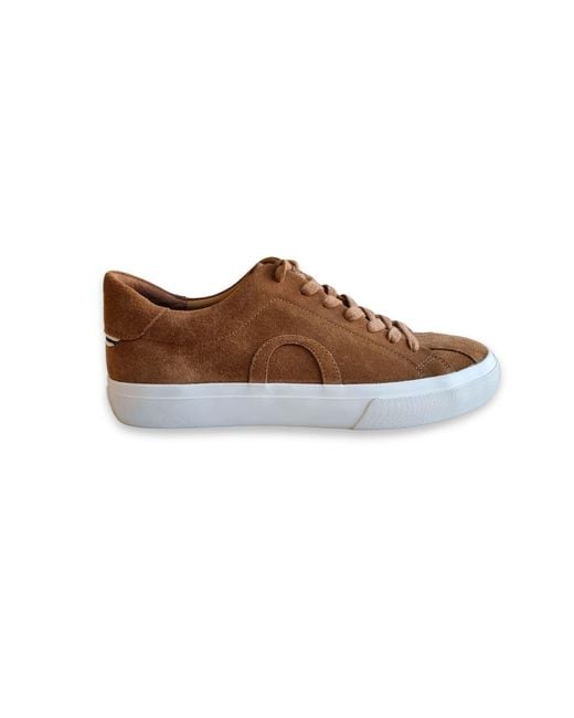 Osprey Brown The Versailles Suede Trainers for men