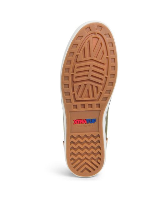 XtraTuf Green Sharkbyte Canvas Trainers for men