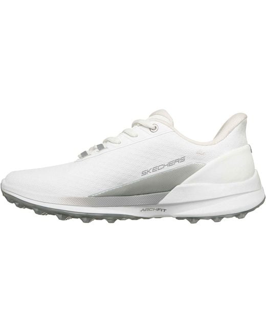 Skechers White Pure Slip Ins Golf Shoes