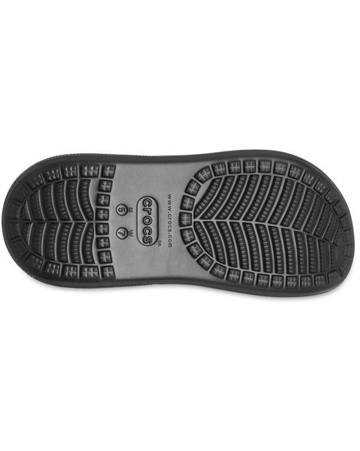 CROCSTM Black Classic Crush Eva Clogs
