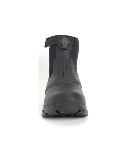 Apex Mid Zip Bottes De Pluie En Caoutchouc Noir/Sombre Shadow En Français. Muck Boot en coloris Black