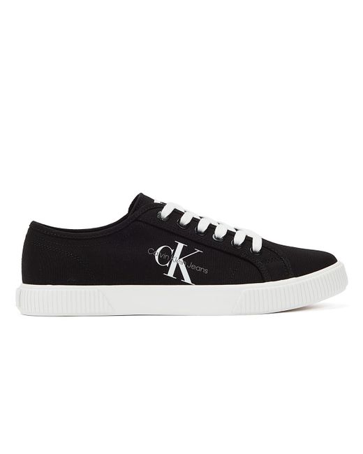 Calvin Klein Essential Vulc Mono Trainers in Black Lyst UK