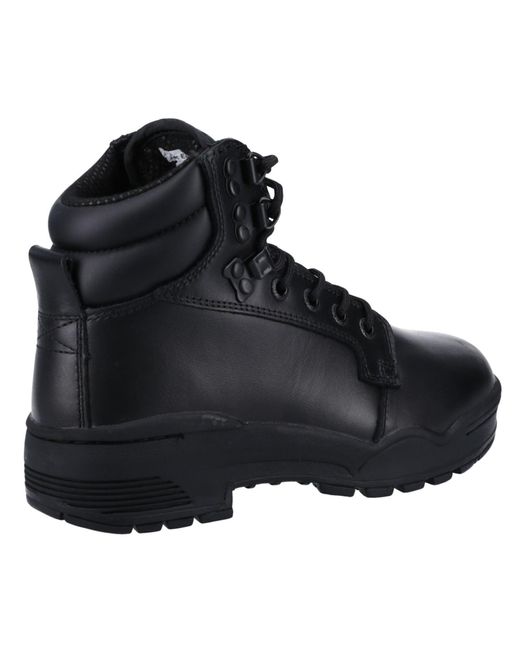 Magnum Black Patrol Cen Leather Safety Boots