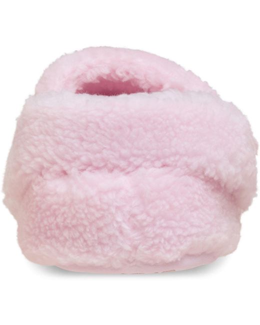 CROCSTM Pink Classic Cozzzy Slippers