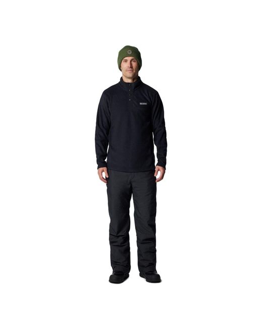 Columbia Blue Steens Mountain Half Snap Ii Fleece Jacket for men