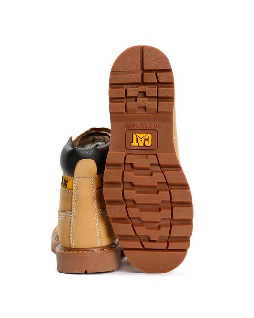 Caterpillar Brown Colorado 2.0 Tractor Leather Honey Boots for men