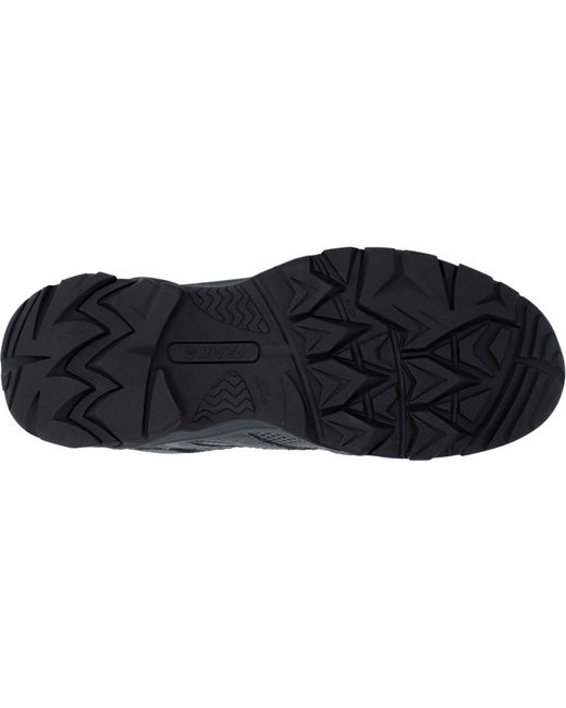 Hi-tec Black Apex Lite Mid Synthetic Hiking Boots for men