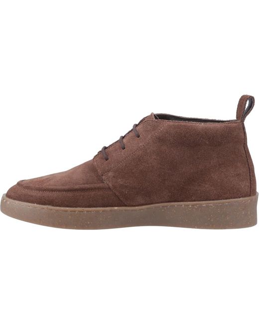 Hush Puppies Brown Rory Suede Ankle Boots for men