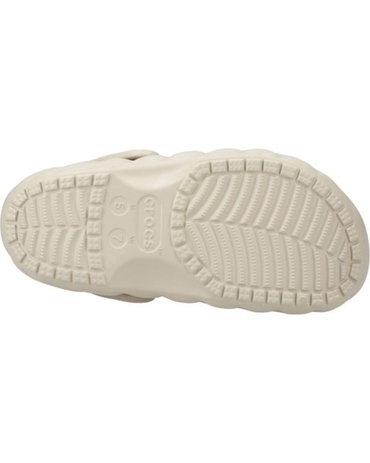 CROCSTM Natural Classic Lined Overpuff Thermoplastic Moth Clogs