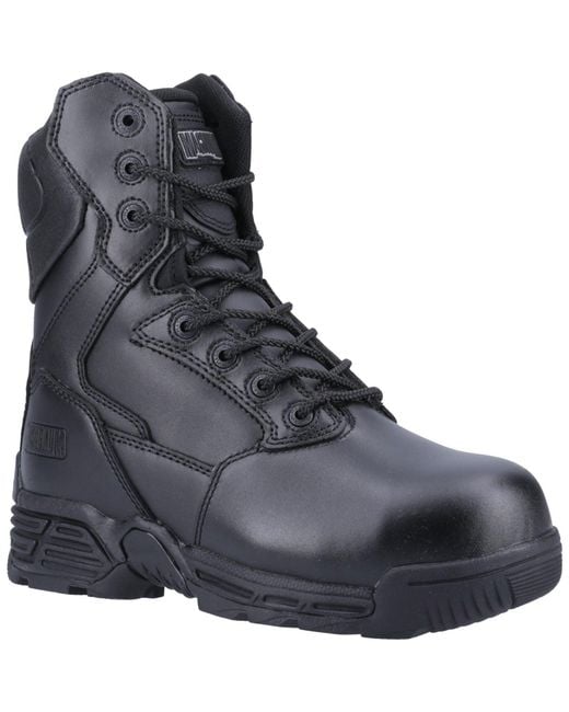 Magnum Black Stealth Force 8.0 Leather Safety Boots