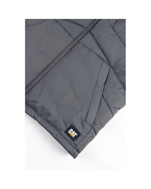 Caterpillar Gray Essentials Body Warmer Gilets for men