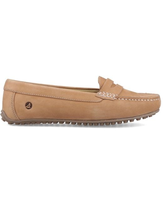 Sperry Top-Sider Natural Tubarao Slip On Nubuck Moccasins Shoes