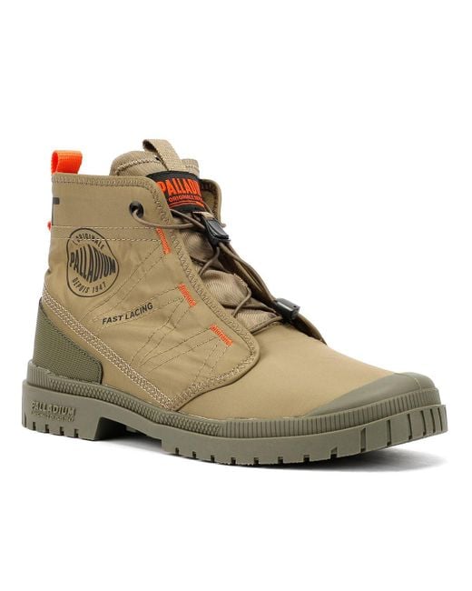 Palladium Green Sp20 Travel Hi Dusky Boots