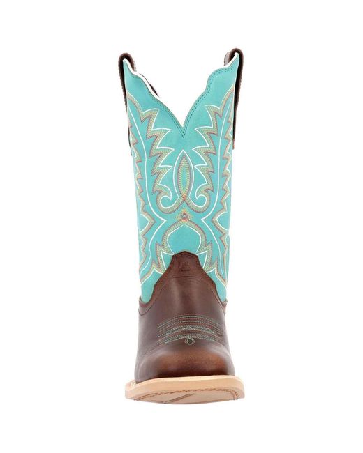 Durango Blue Lady Rebel Pro Leather Bay/Arctic Boots