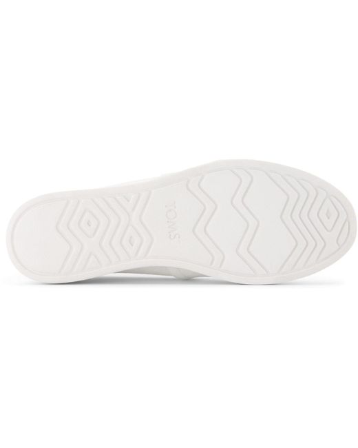 TOMS White Alpargata Plus 100% Cotton Espadrilles