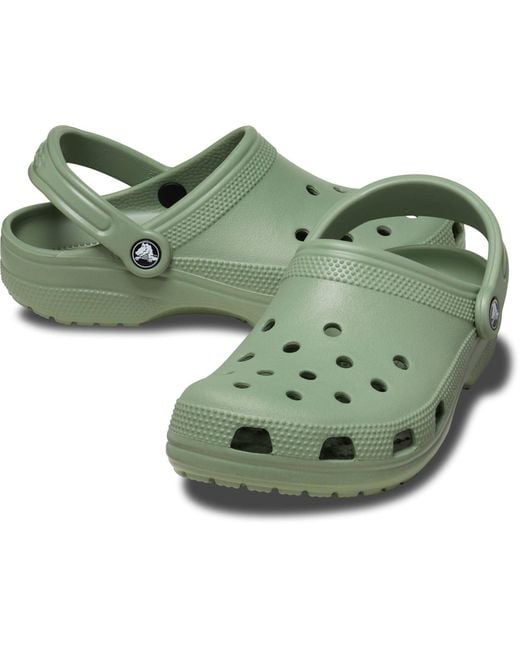 CROCSTM Green Classic Clog Croslite Rubber Clogs