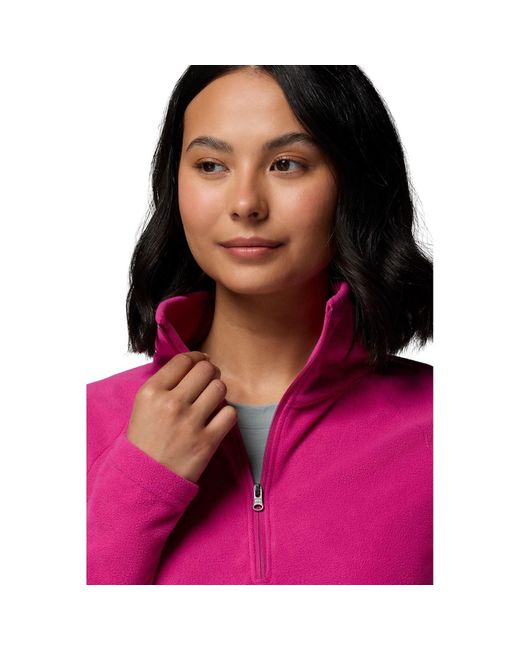 Columbia Pink Glacial Iv 1/2 Zip Fleece Jackets