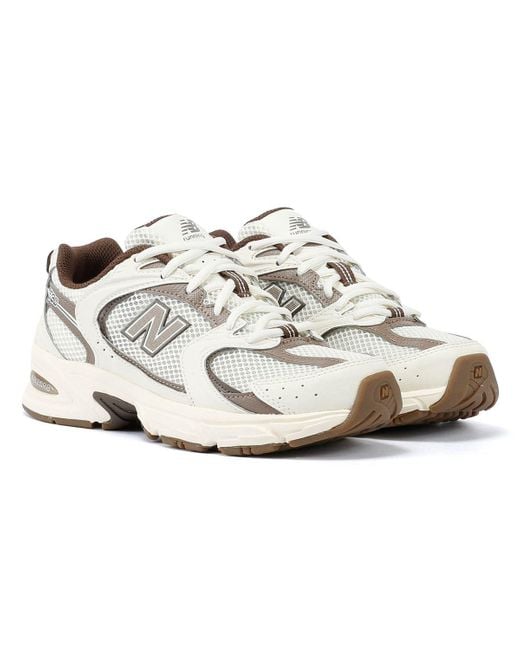 New Balance White 530 Off/ Trainers