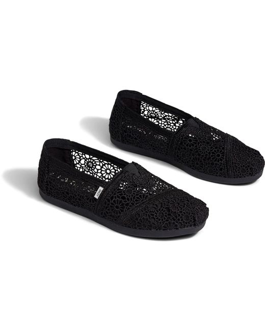 TOMS Black Alpargata Espadrilles
