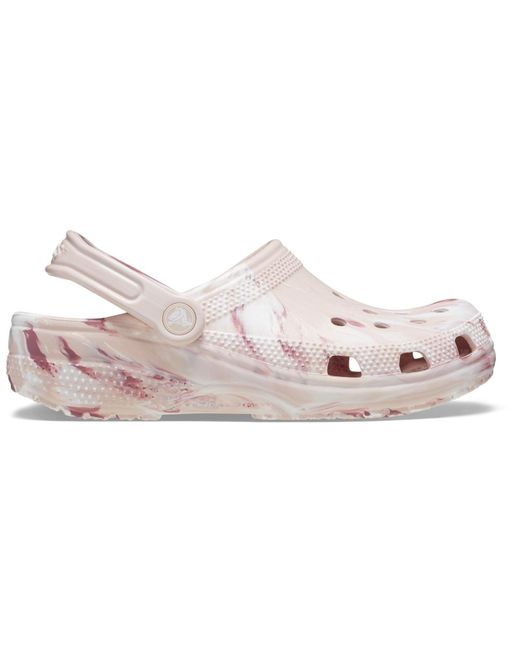 Sabots classiques à imprimé quartz CROCSTM en coloris Pink