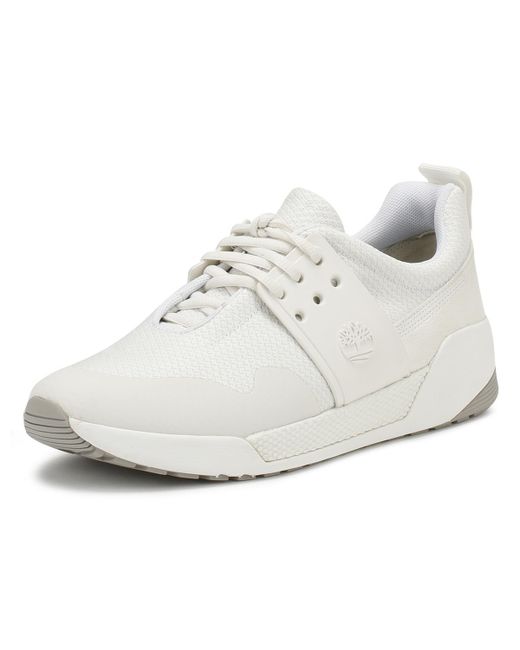 timberland white trainers