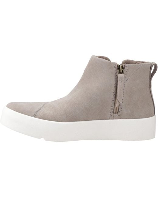 TOMS Gray Verona Mid Ankle Boots