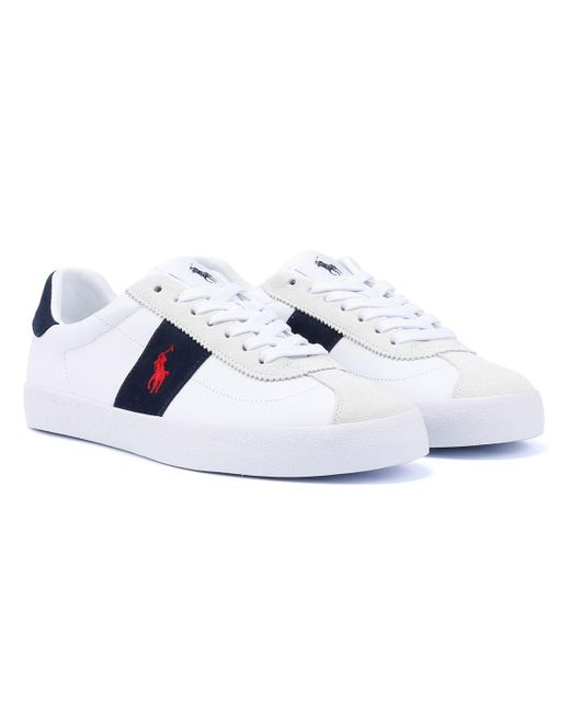 Vulc Ii Sneakers Bianche Da Uomo di Ralph Lauren in Blue da Uomo