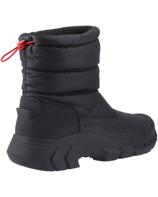 Hunter Blue Intrepid Short Snow Boots for men