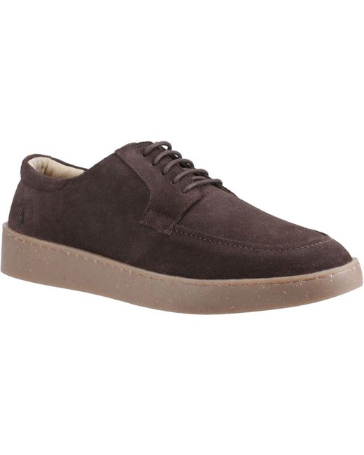 Hush Puppies Brown Rafael Suede Moccasins Shoes for men