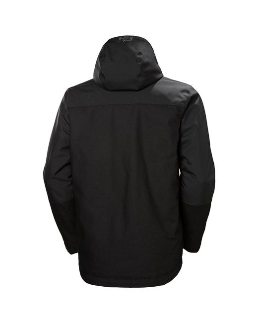 Helly Hansen Black Oxford Winter Jacket for men