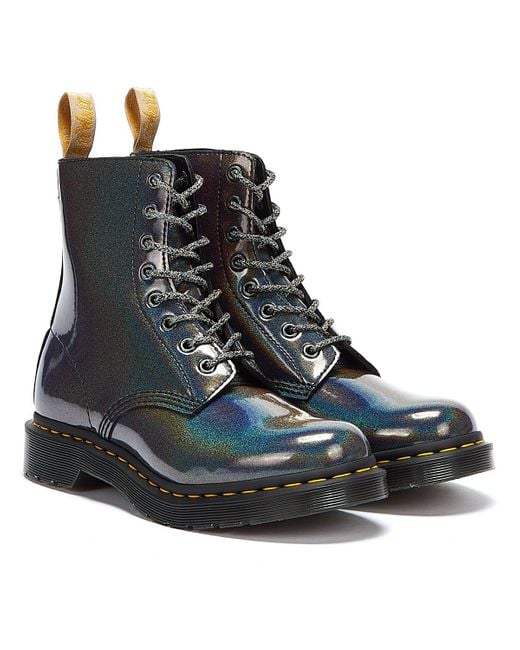 grey dr martens boots
