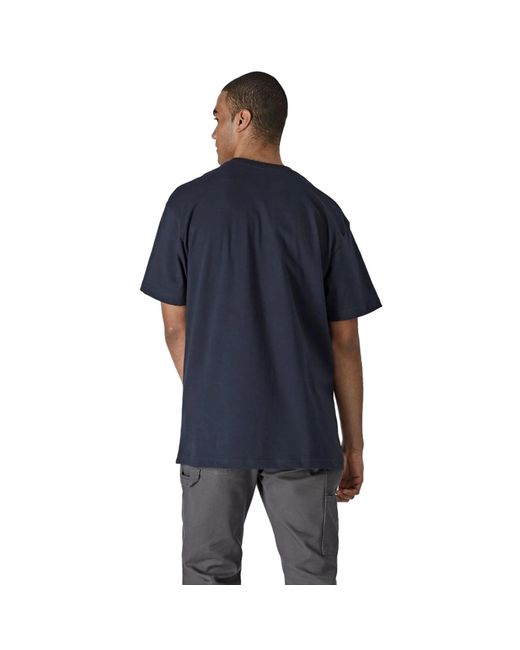 Dickies Blue Short Sleeve Cotton for men
