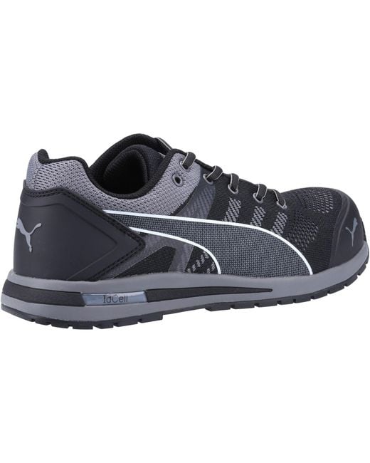 PUMA Blue Elevate Knit Low S1 Textile Safety Sneakers for men