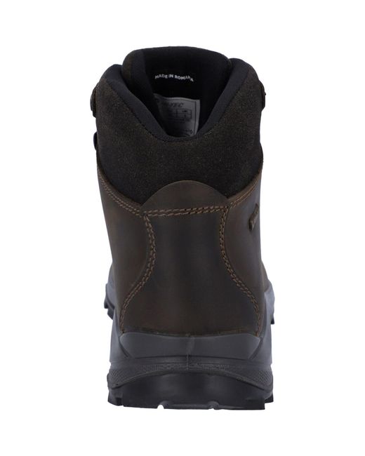 Hi-tec Brown Ravine Lite Leather Hiking Boots